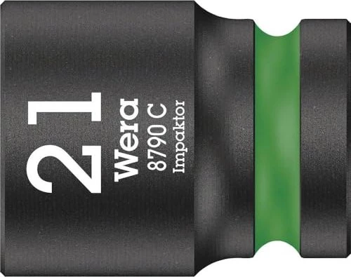 Wera 8790 C Impaktor Außensechskant Steckschlüssel 1/2", 21x38mm