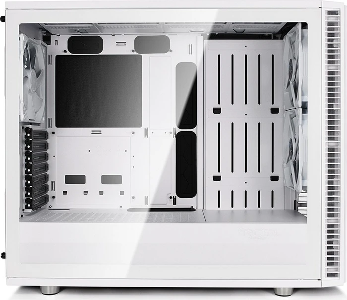 Fractal Design Define S2 White, Glasfenster, schallgedämmt