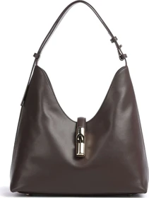 Furla Goccia M Schultertasche cioccolato
