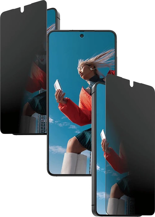 PanzerGlass 2-Way Privacy Screen Protector Ultra-Wide Fit w. EasyAligner für Samsung Galaxy S26