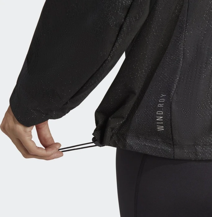adidas Adizero Laufjacke schwarz (Damen)