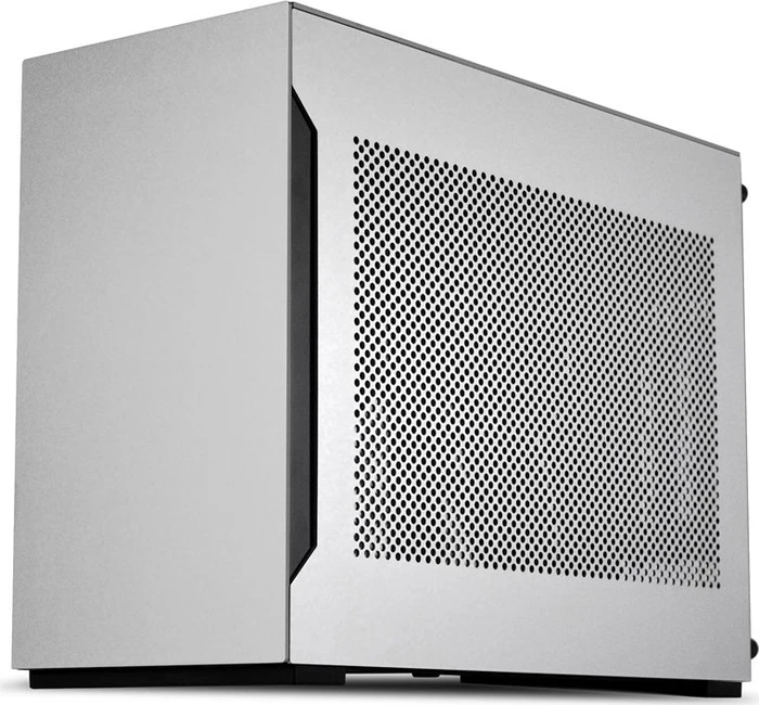 Lian Li DAN Cases A4-H2O, PCIe 4.0, silber, Mini-ITX