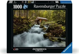 Ravensburger Puzzle Mühle am Gollinger Wasserfall