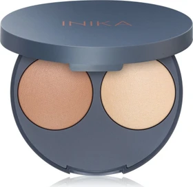 Inika Baked Contour Duo Palette Almond, 5g