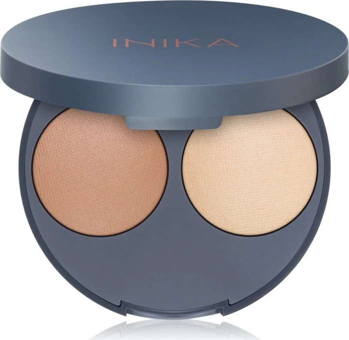Inika Baked Contour Duo Palette Almond, 5g