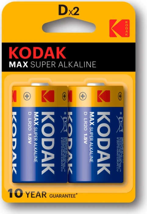 Kodak Max KD-2 Mono D, 2er-Pack (5277702)