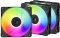 ARCTIC P12 Pro Reverse A-RGB, schwarz, 120mm, 3er-Pack Vorschaubild