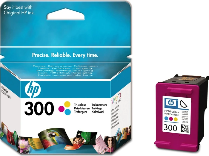 HP Druckkopf mit Tinte 300 dreifarbig