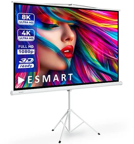 eSmart Germany Stativ Leinwand Misati 244x137cm