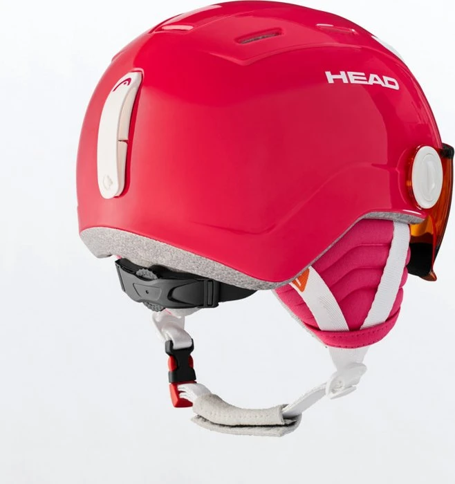 Head Maja Visor Helm rosa (Junior) (Modell 2020/2021)