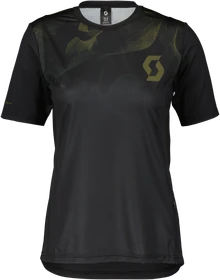 Scott Trail Vertic Trikot kurzarm black/fir green (Damen)