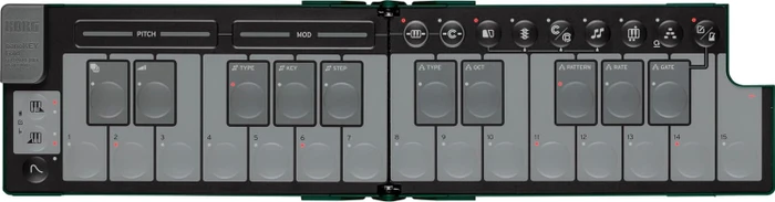 Korg nanoKEY Fold Alpine Green
