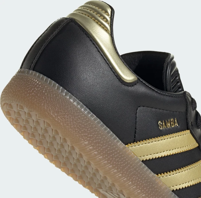 adidas Samba Messi core black/gold metallic/gum