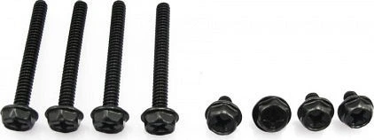 XSPC Radiator Schraubenset 6-32 UNC - schwarz