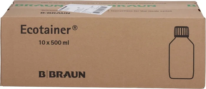 B.Braun AQUA B. Braun Ecotainer Spüllösung, 5l (10x 500ml)
