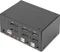 Digitus KVM-Switch, 2-Port, Dual-Display, 4K, DisplayPort, 2-fach KVM-Switch Vorschaubild