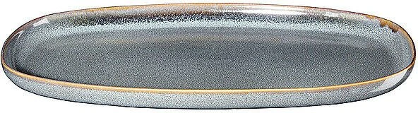ASA Selection Saisons Servierplatte rund 31x18cm denim