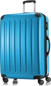 Hauptstadtkoffer Alex TSA Spinner erweiterbar 75cm cyanblau glänzend