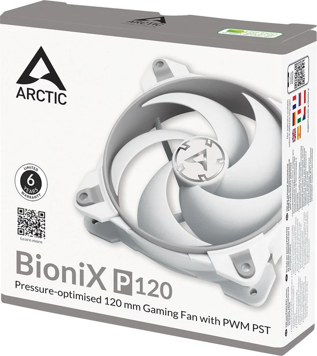 ARCTIC BioniX P120 PWM PST grau/weiß, 120mm