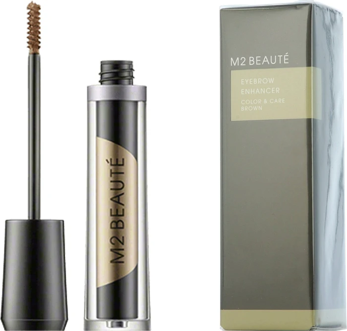 M2 Eyebrow Enhancer Color & Care Augenbrauengel braun, 6ml
