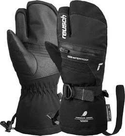 Reusch Lando R-Tex XT Lobster Skihandschuhe schwarz/silber (Junior)