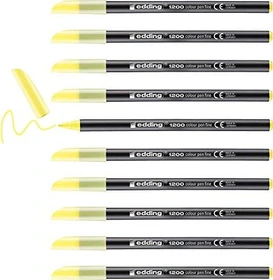 edding 1200 gelborange, 10er-Pack