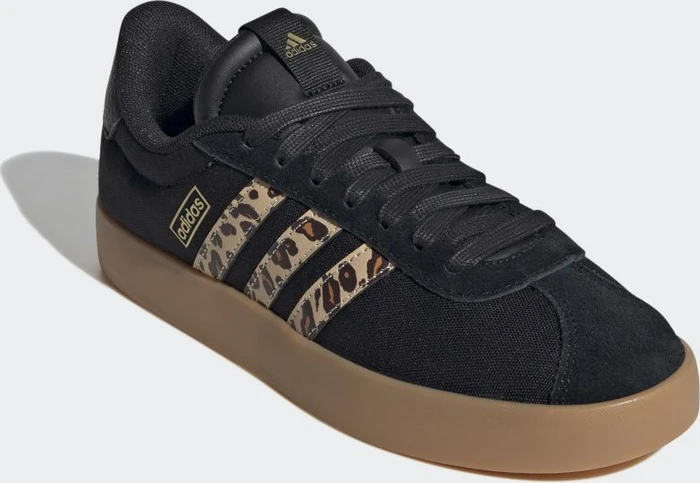 adidas VL Court 3.0 core black/shadow brown/matte gold (Damen)