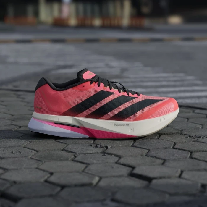 adidas Adizero Boston 13 solar turbo/carbon/charcoal (Herren)