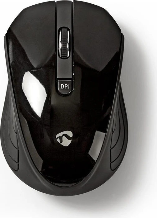 Nedis wireless Mouse, schwarz, USB