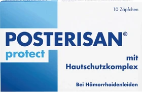 Posterisan protect Zäpfchen, 10 Stück