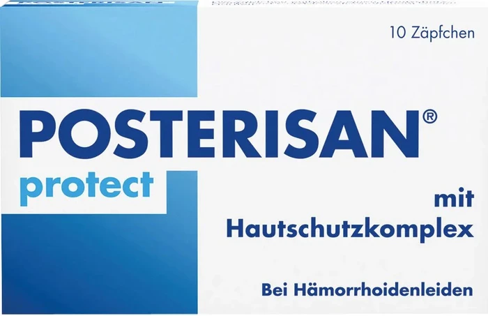 Posterisan protect Zäpfchen, 10 Stück