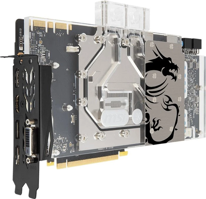 MSI GeForce GTX 1080 Sea Hawk EK X, 8GB GDDR5X, DVI, HDMI, 3x DP