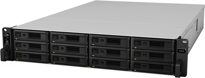 Synology SA3200D, 8GB RAM ECC, 1x RJ-45 10GBase-T, 2x RJ-45 1000Base-T, 2HE
