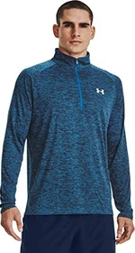 Under Armour Tech 2.0 Half Zip Funktionsshirt langarm cruise blue/white (Herren)