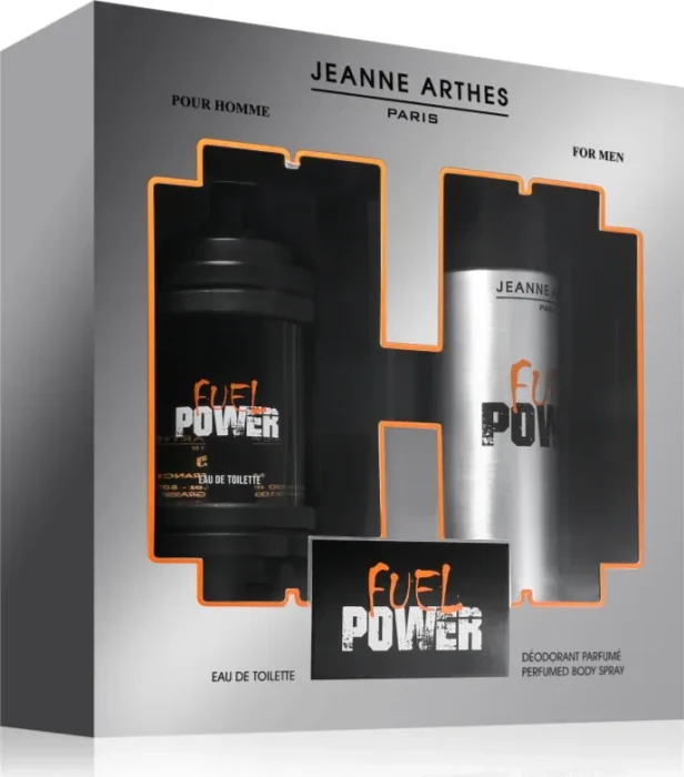 Jeanne Arthes Fuel Power EdT 100ml + Deo Spray 200ml Duftset