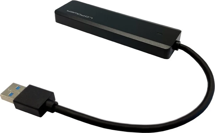 LC-Power USB-Hub, 4x USB-A 3.0, USB-A 3.0 [Stecker]