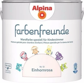 Alpina Farben Farbenfreunde Nr. 13 innen einhornrosa, 2.5l