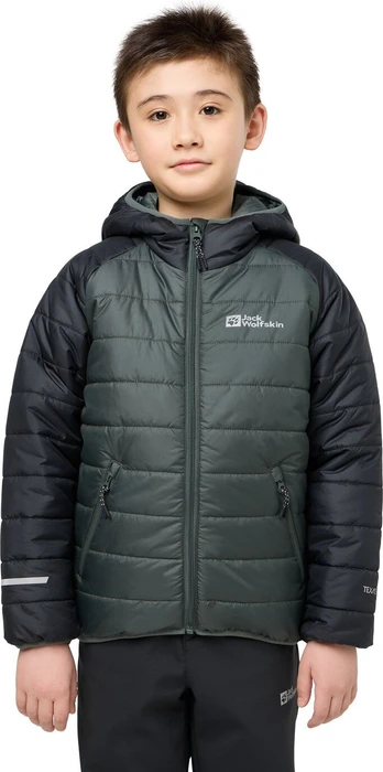 Jack Wolfskin Zenon Funktionsjacke slate green/black (Junior)