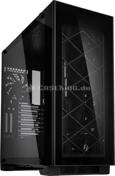 Lian Li Alpha 330X schwarz, Glasfenster