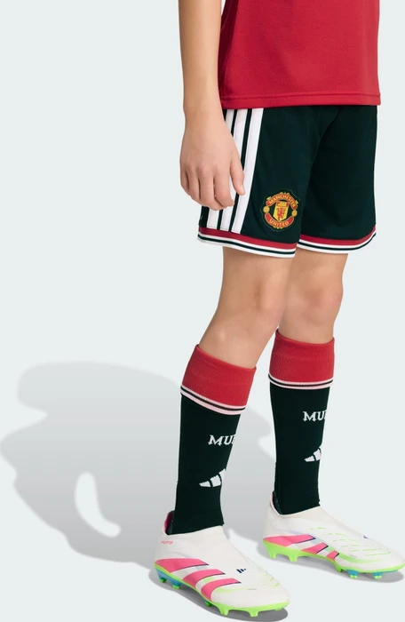adidas Manchester United 2026/2027 Heimshorts schwarz (Junior)