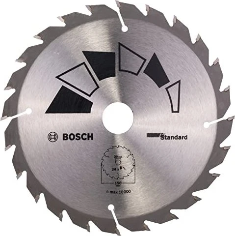 Bosch DIY Standard Kreissägeblatt 24Z, 150x2.2x20mm, 1 Stück