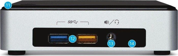 Intel NUC Kit - Slim - Rock Canyon - NUC5i5RYK