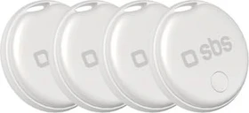 SBS Mobile Track My Dot Kit weiß, 4er-Pack
