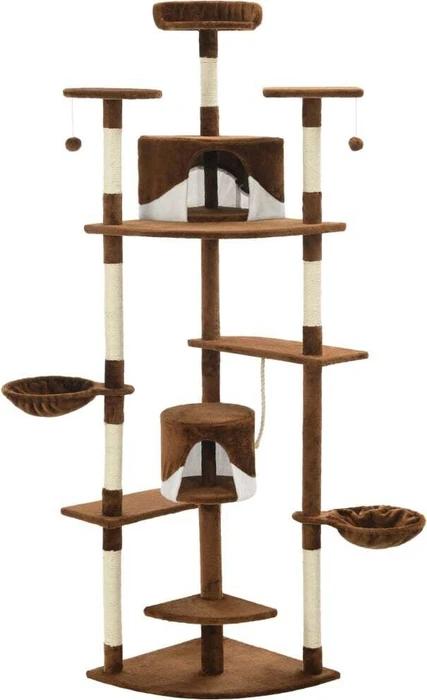 vidaXL Katzen-Kratzbaum Sisal 203cm