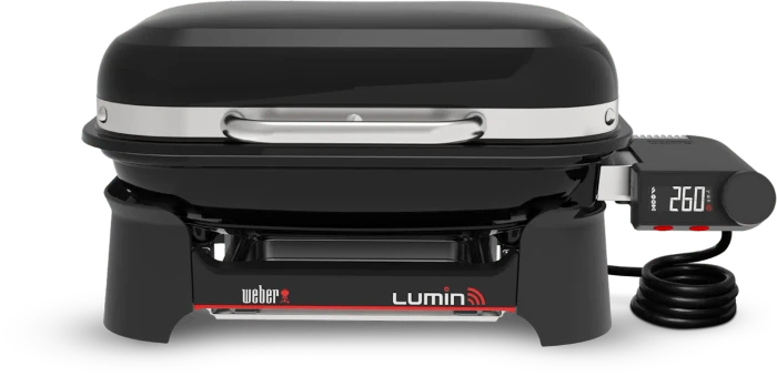 Weber Lumin Compact Smart schwarz