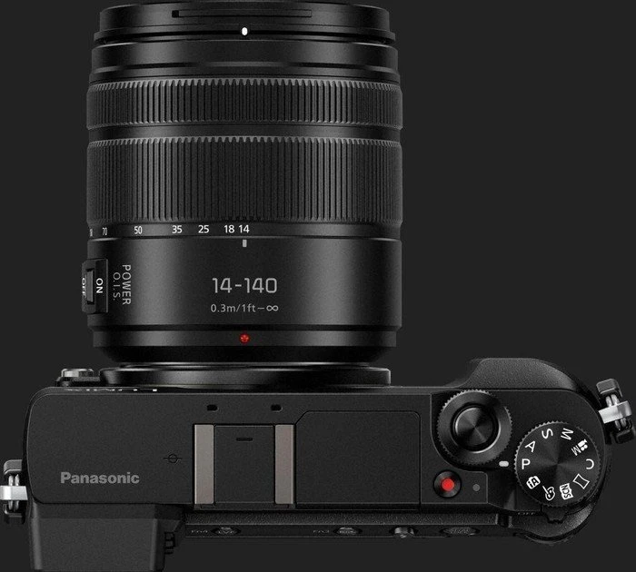 Panasonic Lumix DMC-GX80 schwarz mit Objektiv Lumix G Vario 14-140mm 3.5-5.6 ASPH OIS