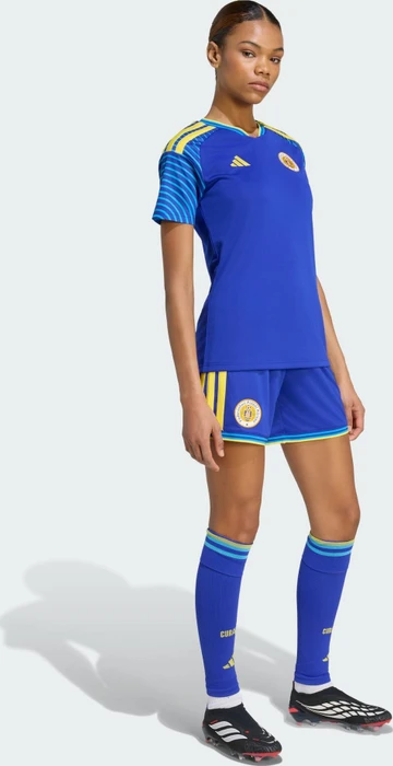 adidas FIFA WM 2026 Curacao Heimtrikot kurzarm lucid blue (Damen)