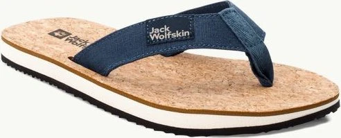 Jack Wolfskin Ecostride 2 Slipper blue/cork (Damen)