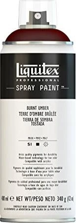 Liquitex Professional Spray Paint burnt umber, 400ml