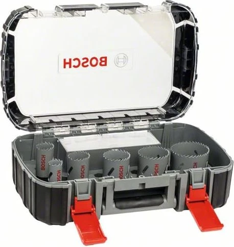 Bosch Professional Bi-Metall Elektriker Lochsägen-Sortiment inkl. Koffer, 11-tlg.
